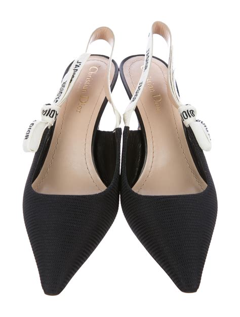 dior slingback shoes price|fashionphile dior sling backs.